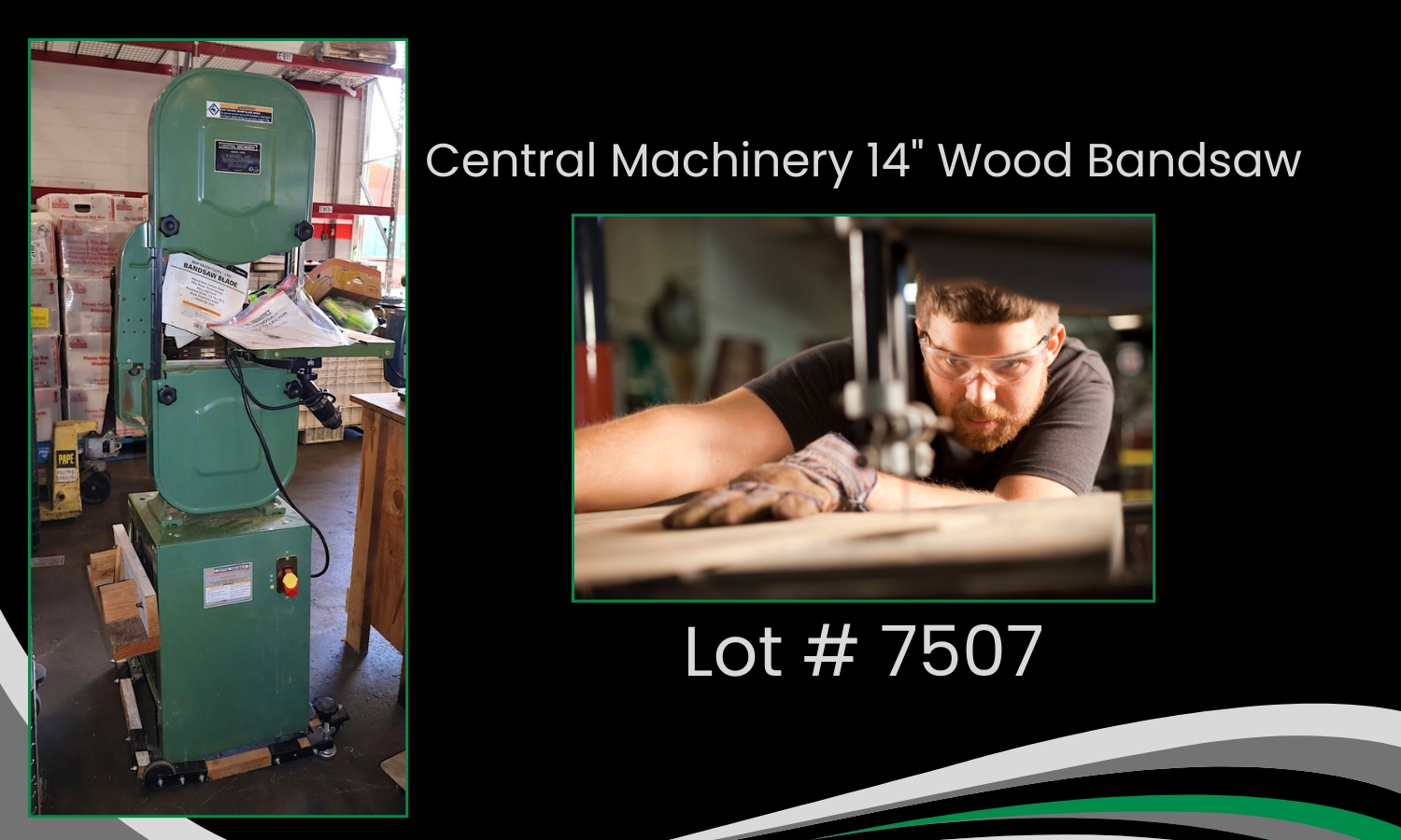 Central Machinery 14 Wood Bandsaw